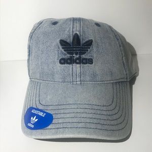 ADIDAS Originals Washed Blue Denim Hat